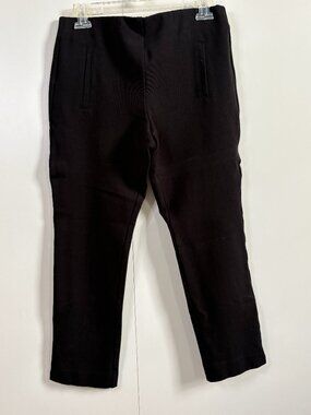 Black Ponte Knit Ankle Pants by Chico's | 00
